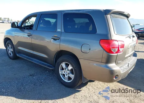 2008 Toyota Sequoia Sr5 5.7L V8 z USA, uszkodzony, nr VIN 5TDZY64A48S004700